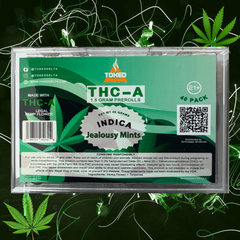 TOKED 1.5GM THC-A Pre-Rolls – 40 Count Box